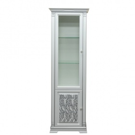 Шкаф с витриной «Мартина 1.1 3Д» П573.01-1 3Д