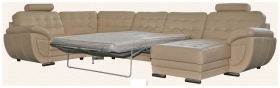 Модульный диван-кровать  Редфорд (натуральная кожа)