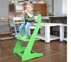 Детский стул "Вырастайка 2" зелёный