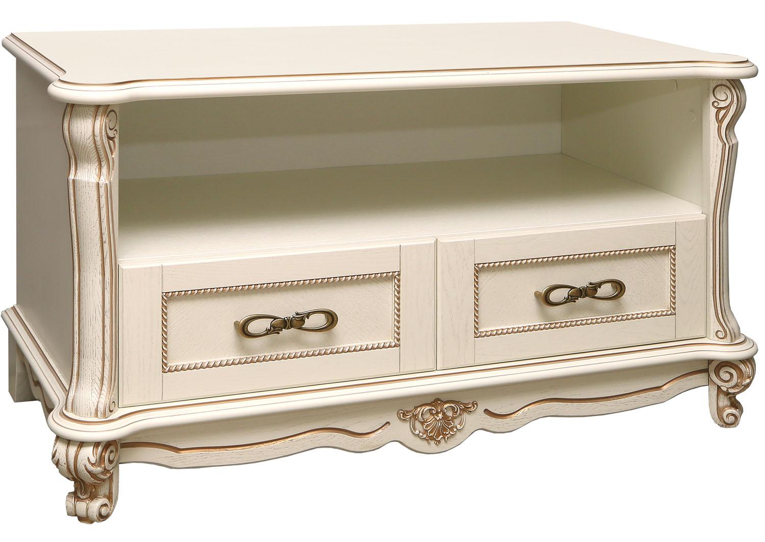 Тумба «Алези» П1.350.0.17 (П350.17) слоновая кость с золочением