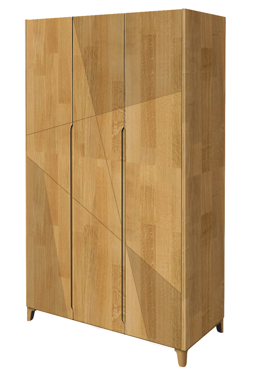 Шкаф одежный 3-х дверный "Линея" RH-001.Ш3 (1240х2100)