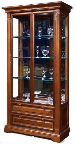 Шкаф с витриной "Престиж" ГМ-5907Е