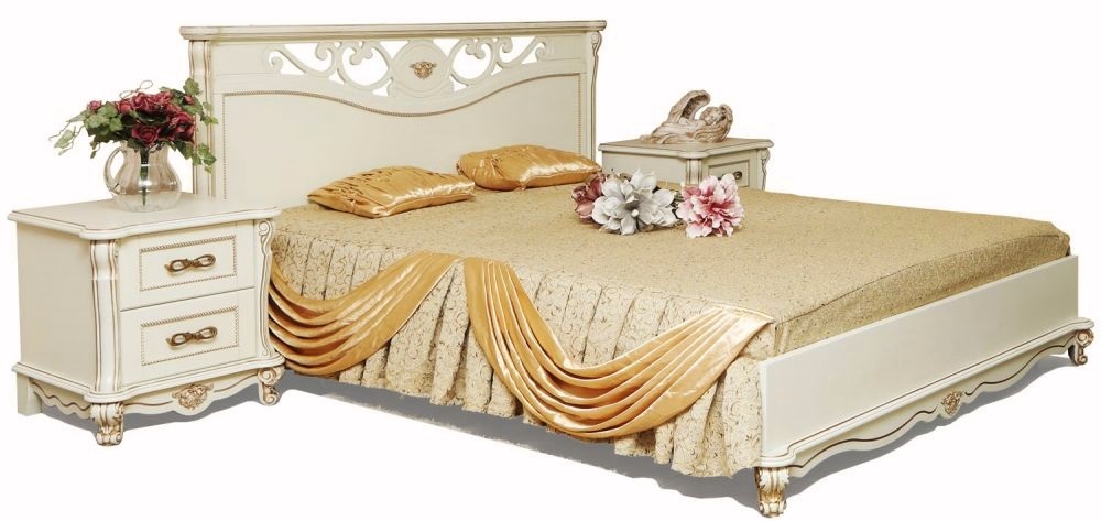 Кровать "Алези" с низким изножьем