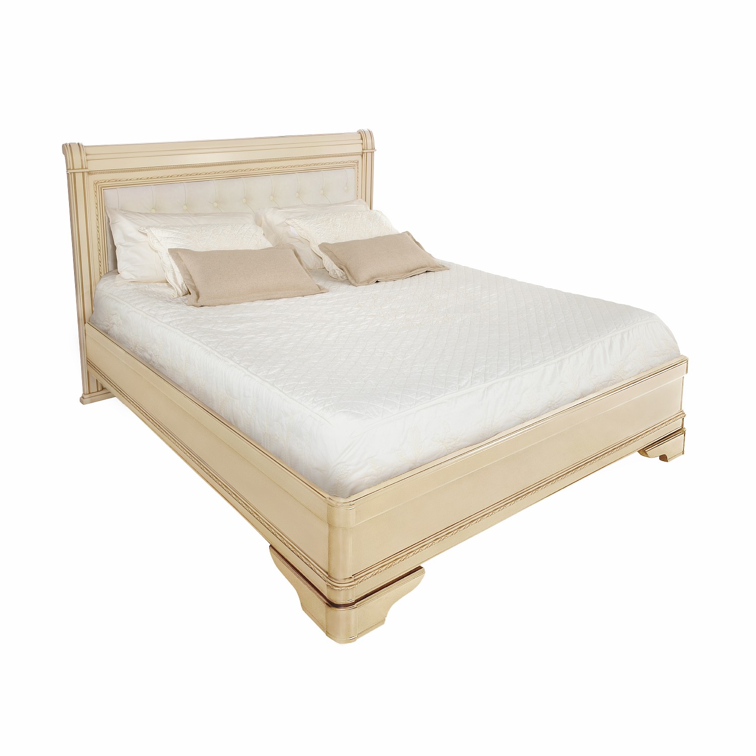 Кровать "Палермо" Т-748 с мягким изголовьем (1800х2000)
