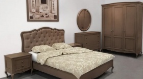 Кровать "Портофино" с обивкой (1600х2000) Т-566
