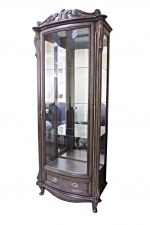 Шкаф с витриной "Луи" ММ-240-01/01 Шкаф с витриной "Луи" ММ-240-01/01
