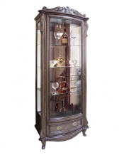 Шкаф с витриной "Луи" ММ-240-01 Шкаф с витриной "Луи" ММ-240-01