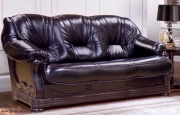 Трехместный диван-кровать Милан-1(натуральная кожа) Трехместный диван-кровать Милан-1(натуральная кожа)