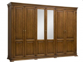 Шкаф шестидверный "Верди-Люкс" лесной орех Шкаф шестидверный "Верди-Люкс" лесной орех
