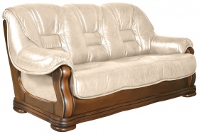 Трехместный диван-кровать "Консул 24" (натуральная кожа)