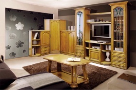 Шкаф с дверцей "Молодечно-Люкс" левый