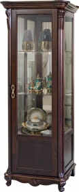 Шкаф-витрина «Алези» П1.350.0.08 (П350.08) горячий шоколад
