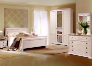 Спальня "Лика-1"белая эмаль Спальня "Лика-1"белая эмаль