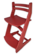 Детский стул "Вырастайка 2" красный