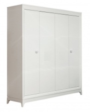 Шкаф 4-дверный для одежды "Сабрина" ММ-302-01/04Б Шкаф 4-дверный для одежды "Сабрина" ММ-302-01/04Б