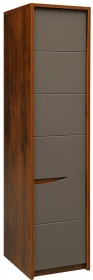 Шкаф для одежды «Монако» П528.09 дуб саттер + серый мокко