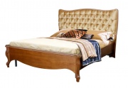 Кровать двуспальная "Луиза" коньяк Кровать двуспальная "Луиза" коньяк