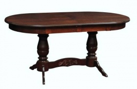 Стол обеденный "Викинг 5М" орех темный