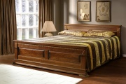Кровать двойная 12 П 434.06м от набора мебели для спальни "Верди Люкс" черешня