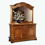 Туалетная тумба  с зеркалом 