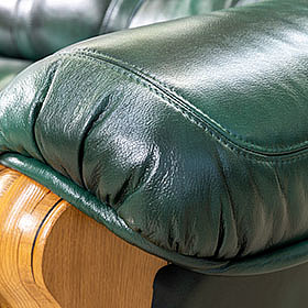 Трехместный диван-кровать "Консул 24" (натуральная кожа)