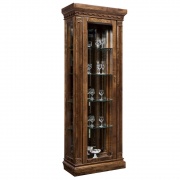 Шкаф с витриной "Ривьера" ГМ-5801 беловежский орех Шкаф с витриной "Ривьера" ГМ-5801 беловежский орех