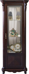 Шкаф-витрина «Алези» П1.350.0.08 (П350.08) горячий шоколад