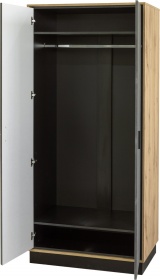 Шкаф 2-х дверный для одежды «Лайн» П620.28