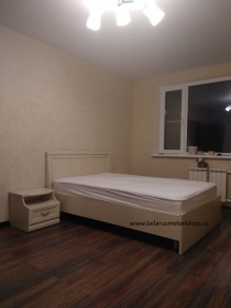 Кровать "Нинель" 1400*2000 без изножья белая эмаль