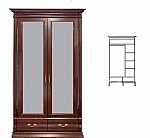 Шкаф двухдверный 