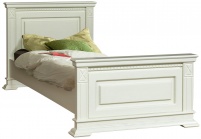 Кровать односпальная "Верди-Люкс" слоновая кость