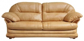 Трехместный  диван-кровать  Йорк (натуральная кожа)