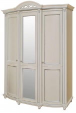 Шкаф для одежды 3д «Валенсия Классик» П3.0589.1.10 (П254.10) античная темпера с серебром Шкаф для одежды 3д «Валенсия Классик» П3.0589.1.10 (П254.10) античная темпера с серебром