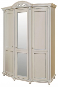 Шкаф для одежды 3д «Валенсия Классик» П3.0589.1.10 (П254.10) античная темпера с серебром Шкаф для одежды 3д «Валенсия Классик» П3.0589.1.10 (П254.10) античная темпера с серебром
