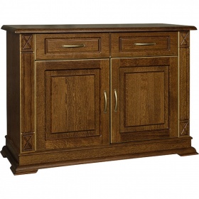 Тумба "Верди-Люкс 2" дуб черешня с золочением Тумба "Верди-Люкс 2" дуб черешня с золочением