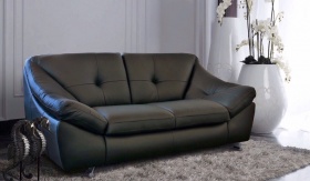 Двухместный кожаный диван-кровать Мичиган