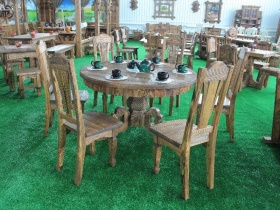 Стол обеденный "Эверест" Э0201-08 круглый Стол обеденный "Эверест" Э0201-08 круглый