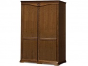 Шкаф-купе для одежды "Лика" ММ-137-01/02РБ медовый дуб с золотой патиной Шкаф-купе для одежды "Лика" ММ-137-01/02РБ медовый дуб с золотой патиной