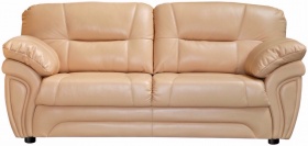 Трехместный  диван-кровать Льюис (натуральная кожа)