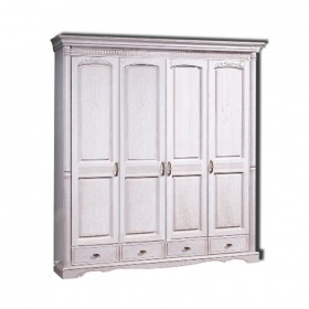 Шкаф 4-х дверный "Паола" БМ-2164-01 розовый пепел