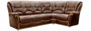 Угловой диван-кровать Леонардо-2 (натуральная кожа)