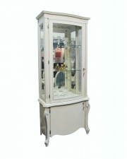 Шкаф с витриной "Луиза" ММ 257-01