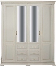 Шкаф четырехдверный "Верди-Люкс" слоновая кость.В НАЛИЧИИ. Шкаф четырехдверный "Верди-Люкс" слоновая кость.В НАЛИЧИИ.