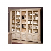 Шкаф комбинированный "Престиж" ГМ-5932 крем с патиной