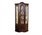 Шкаф с витриной угловой "Рубин" 26