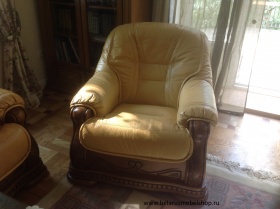 Кресло "Консул 2020/2020(-С)" (натуральная кожа)