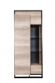 Шкаф с витриной «Каньон» П561.20-1