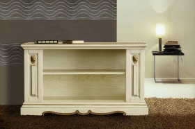 Тумба "Милана 7с" П265.07с слоновая кость с золочением