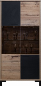 Шкаф с витриной «Блэквуд» П556.11 Шкаф с витриной «Блэквуд» П556.11