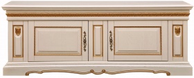 Тумба "Милана ТВ3с" П265.15с слоновая кость с золочением